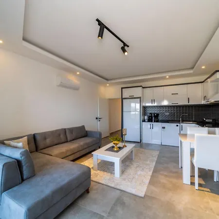 Lovely Flat With Shared Pool And Balcony In Alanya *